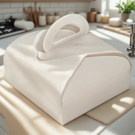 Упаковка LADY белая 220х220х120 (25/200 шт.) ForGenika АКЦИЯ — интерьер, вид №1