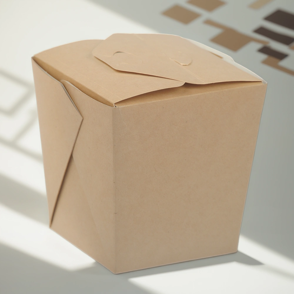 Коробка для китайской лапши склеенная 700 мл NOODLES XL 103х103х104 (30/360 шт.) OSQ — инфографика, вид №1