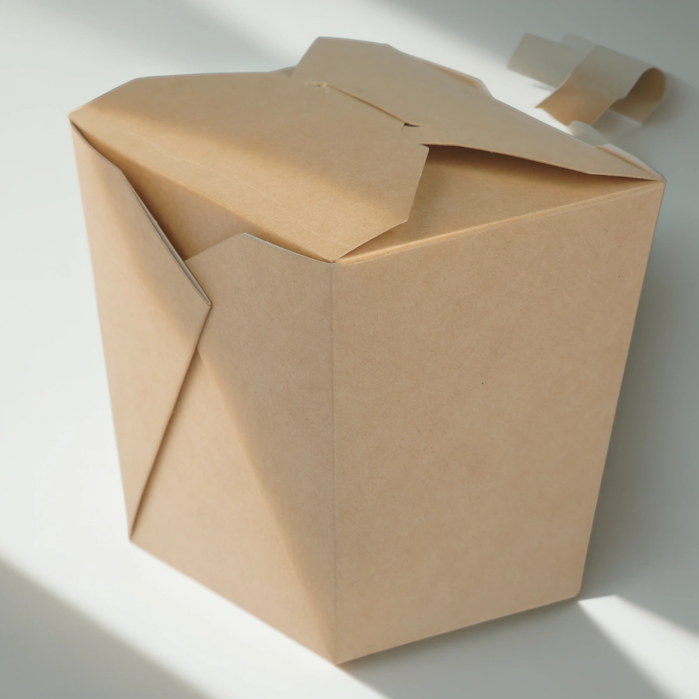 Коробка для китайской лапши склеенная 500 мл NOODLES M 90х70х90 (40/480 шт.) OSQ — инфографика, вид №1