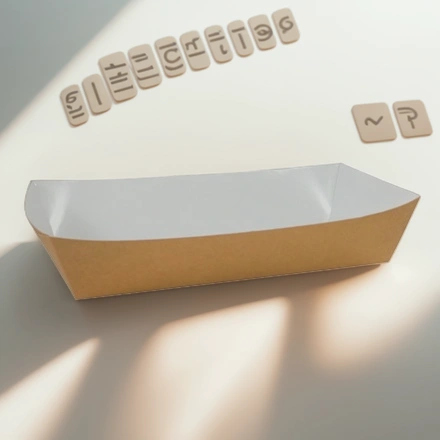 Упаковка лоток 800 TRAY неламинированный (noL) 220х115х45 (100/400 шт.) OSQ — инфографика, вид №1