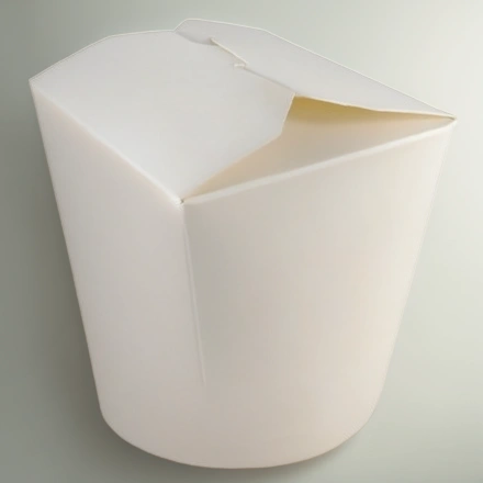 Коробка для китайской лапши круглая 500/700 мл Белая ЛигаПак (50/750 шт.) Vr — инфографика, вид №1