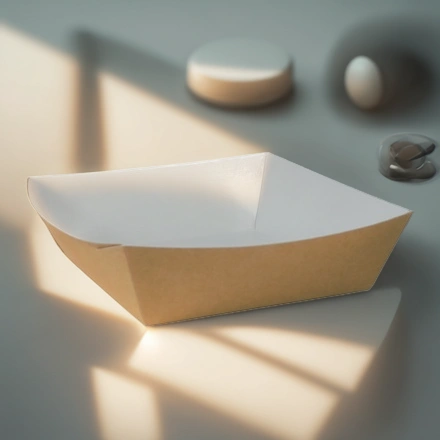 Упаковка лоток 550 TRAY неламинированный (noL) 140х140х60 (60/480 шт.) OSQ — инфографика, вид №1