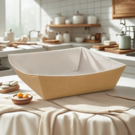 Упаковка лоток 550 TRAY неламинированный (noL) 140х140х60 (60/480 шт.) OSQ — интерьер, вид №1