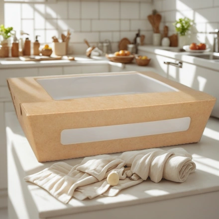 Упаковка салатник 1000 SALAD К 190х150х50 (25/250 шт.) OSQ — интерьер, вид №1