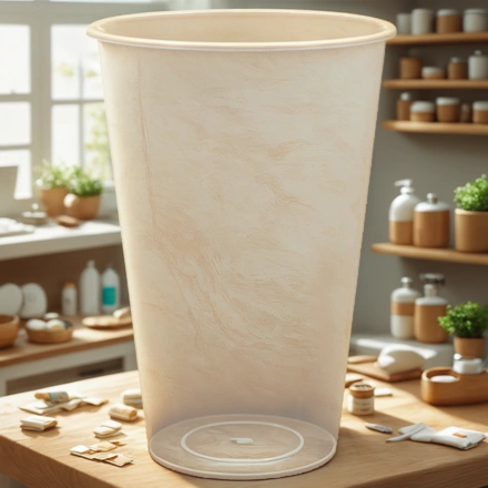 Стакан 350 мл одноразовый (d-80 мм) Перинт (40/720 шт.) Люминесцентный АКЦИЯ — интерьер, вид №1