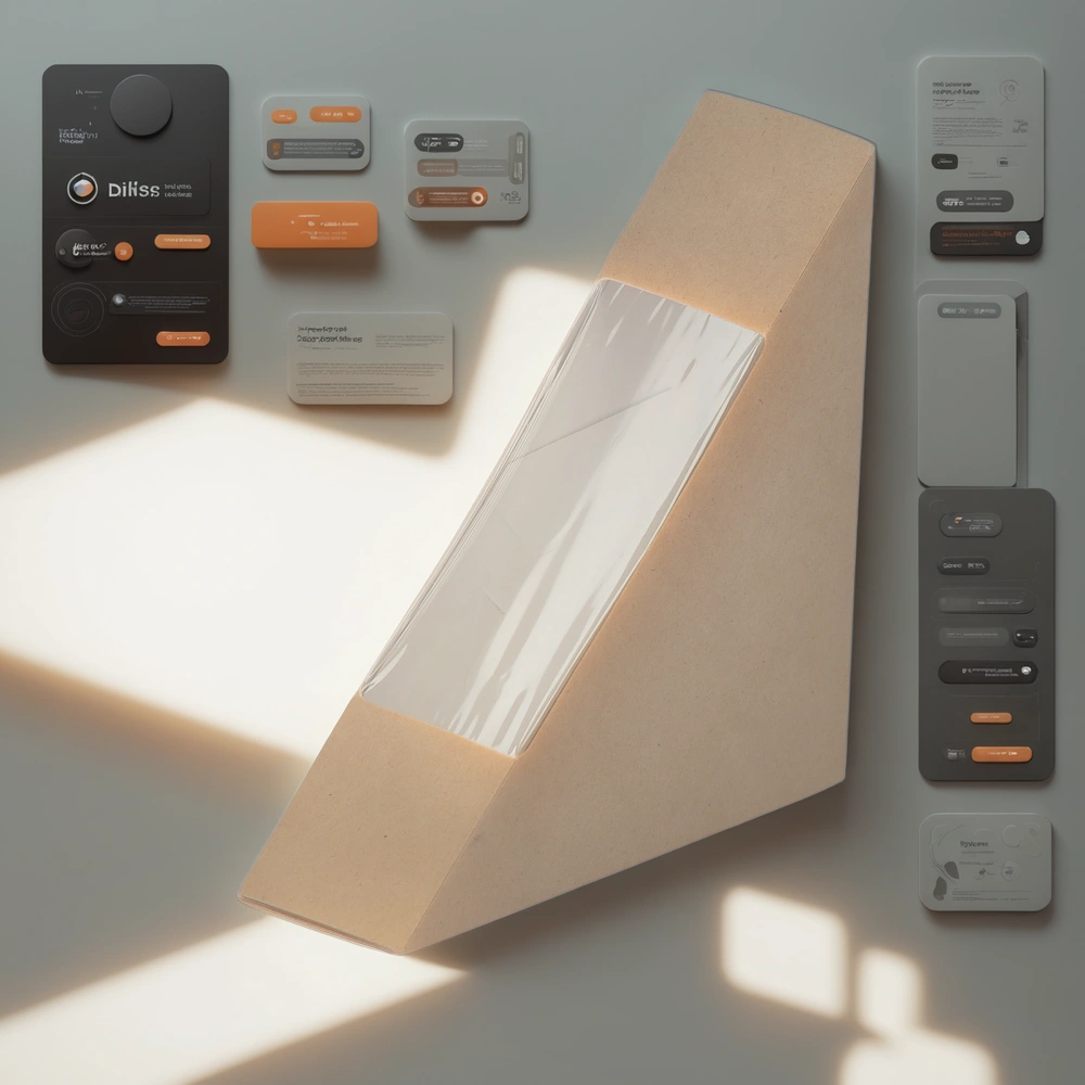 Упаковка для сэндвичей 40 SANDWICH 130х130х40 (50/500 шт.) OSQ — инфографика, вид №1