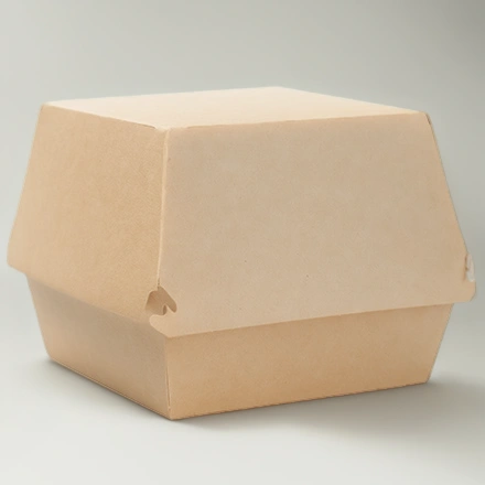 Коробка для гамбургера XL BURGER 113х113х112 (55/220 шт.) OSQ — инфографика, вид №1