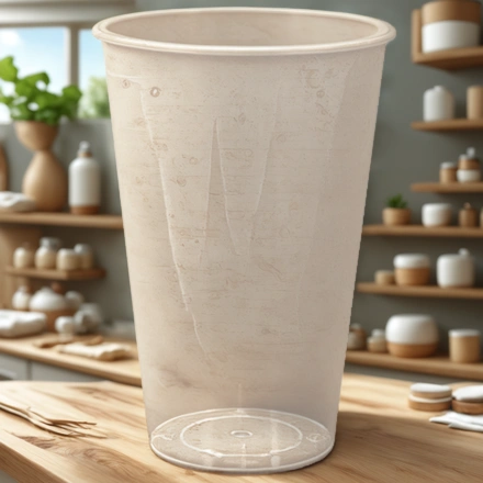 Стакан 350 мл одноразовый (d-80 мм) Перинт (40/700 шт.) (Глянцевый) — интерьер, вид №1