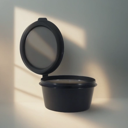 Соусник 50 мл верхнее закрытие ВЗЛП (80/1200 шт.) 1244 ЧЕРНЫЙ — инфографика, вид №1