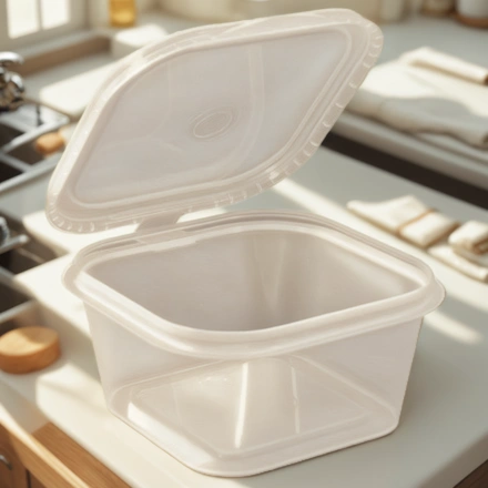 Соусник 50 мл верхнее закрытие КВАДРАТ Перинт (80/1040 шт.) — интерьер, вид №1