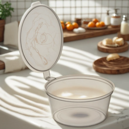 Соусник 30 мл Внутреннее закрытие ВЗЛП (80/1920 шт.) 1232 прозрачный Classic — интерьер, вид №1