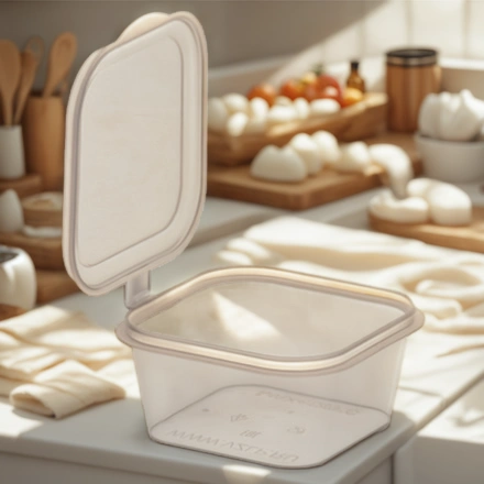 Соусник 50 мл верхнее закрытие КВАДРАТ ВЗЛП (80/1200 шт.) 1538п — интерьер, вид №1