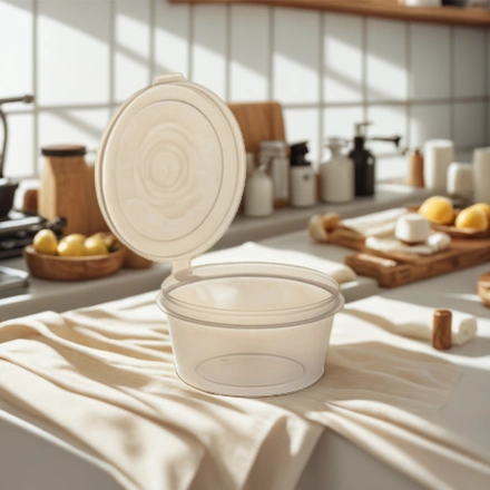 Соусник 30 мл верхнее закрытие ВЗЛП (80/1920 шт.) 1236 прозрачный — интерьер, вид №1