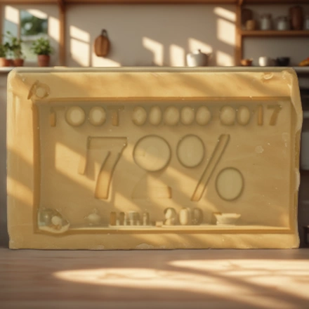 Мыло хозяйственное 200 г 72% Меридиан (1/60 шт.) — интерьер, вид №1