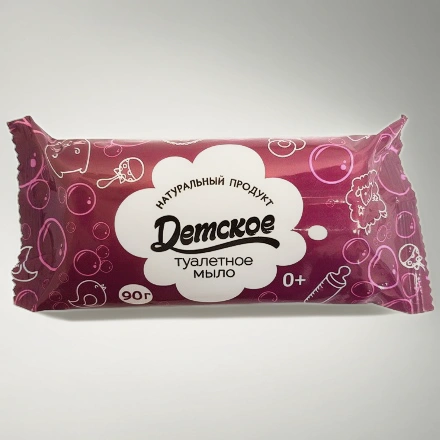 Мыло туалетное 90 г Детское п/п (1/90 шт.) — инфографика, вид №1