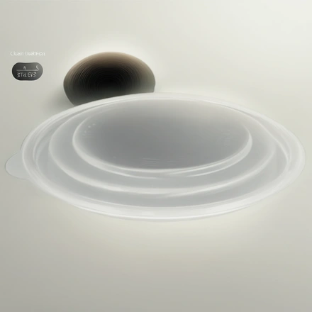 Круглая крышка к контейнеру ССПК-144 (PP) BRO PACK (50/300 шт.) КРСПК 144 — инфографика, вид №1