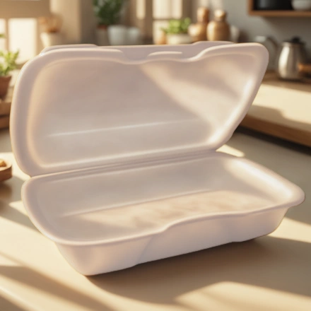 Ланч-бокс (230х143х75) LB-230 (100 шт.) Белый — интерьер, вид №1