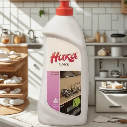 Средство для удаления нагара 0,6 кг Ника-блеск (1/15 шт.) — интерьер, вид №1
