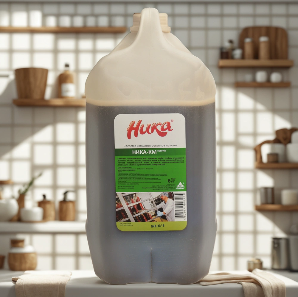 Средство для удаления нагара 6,0 кг Ника-КМ (беспенное) (1/4 шт.) — интерьер, вид №1