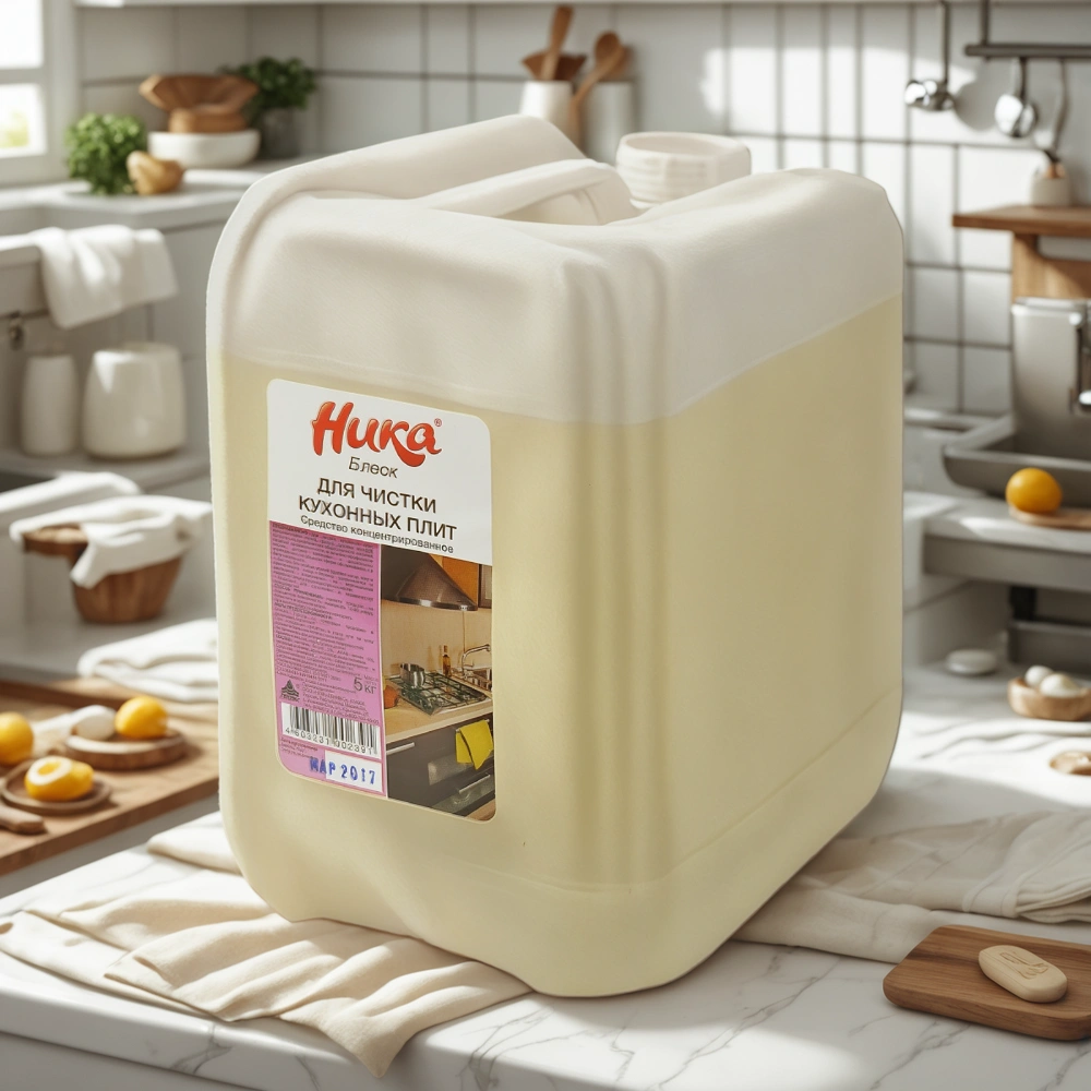 Средство для удаления нагара 5,0 кг Ника-блеск (1/4 шт.) — интерьер, вид №1