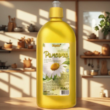 Мыло жидкое 1,0 л антибак. Бархат Ромашка пуш-пул (1/12 шт.) БМ 311 — интерьер, вид №1