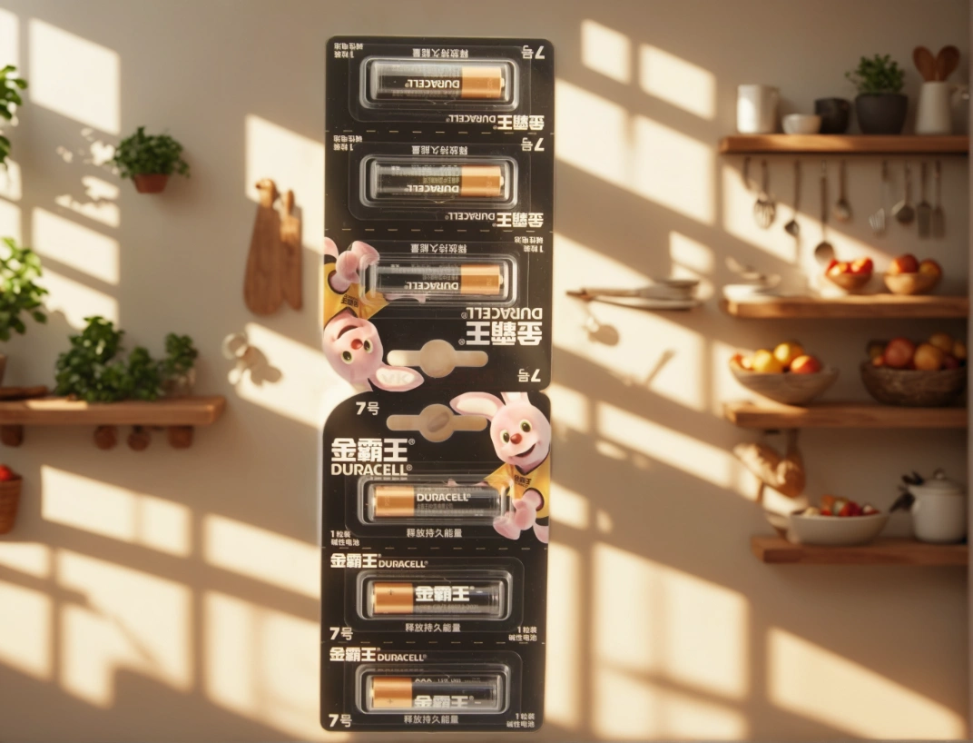 Батарейка LR03/(1x6)BL Duracell Отрывной (CN) — интерьер, вид №1