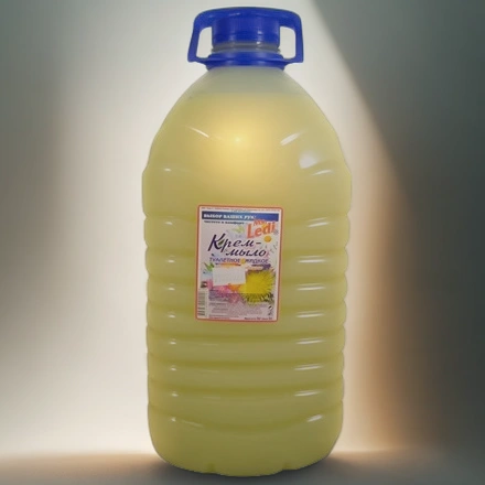 Мыло жидкое 5,0 л КРЕМ Леди-Е Ромашка и календула (желтое) (1 шт.) — инфографика, вид №1