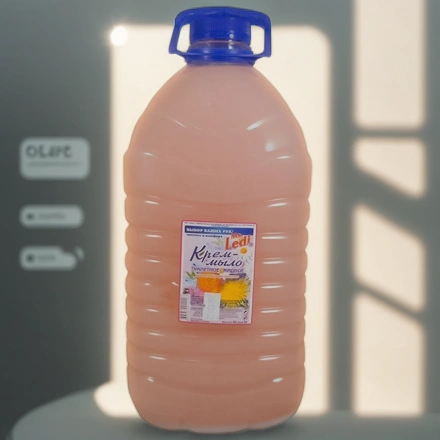 Мыло жидкое 5,0 л КРЕМ Леди-Е Лесные ягоды (розовое) (1 шт.) — инфографика, вид №1