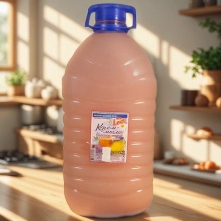 Мыло жидкое 5,0 л КРЕМ Леди-Е Лесные ягоды (розовое) (1 шт.) — интерьер, вид №1