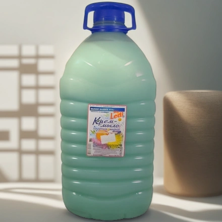 Мыло жидкое 5,0 л КРЕМ Леди-Е Алое Вера (бирюзовое) (1 шт.) — инфографика, вид №1