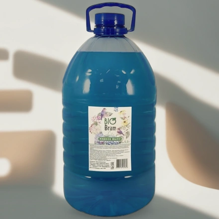 Мыло жидкое 5,0 л Brum Lite Антибактериальное — инфографика, вид №1