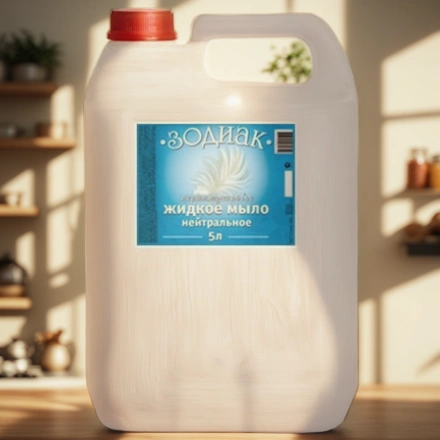 Мыло жидкое 5,0 л Зодиак перламутр Нейтральное АМС-Медиа К08-4 — интерьер, вид №1