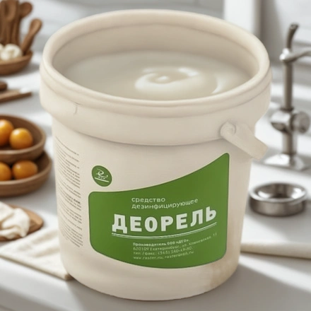 Средство дезинфицирующее 1,0 кг Деорель (1/6 шт.) — интерьер, вид №1