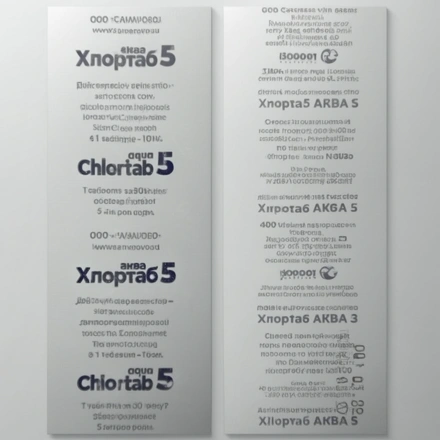 Дезинфицирующее средство Хлортаб Аква5 (10таблеток) (1 упак.) — инфографика, вид №1