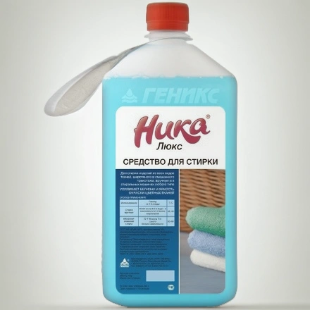 Средство для стирки 1,0 л «Ника-люкс» (1/12 шт.) — инфографика, вид №1