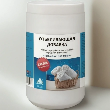 Отбеливающая добавка НИКА-ЛЮКС 1,2 кг (1/6 шт.) — инфографика, вид №1