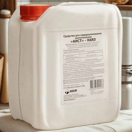 Средство жидкое для подкрахмаливания 5,0 л. АИСТ Hard (1 шт.) АКЦИЯ — интерьер, вид №1