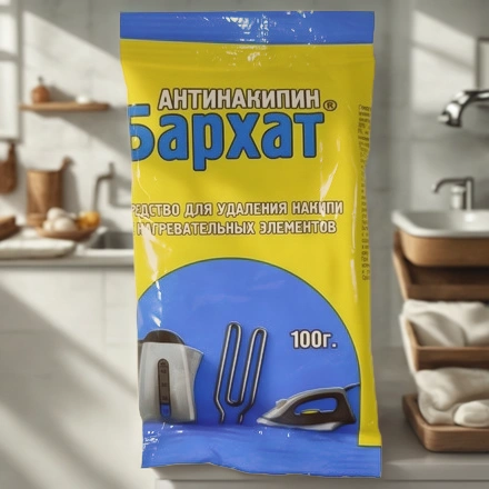 Антинакипин 100 г Бархат (1/50 шт.) Б101 — интерьер, вид №1