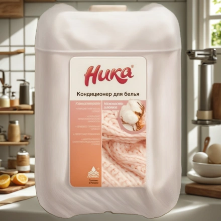 Кондиционер для белья 5,0 л «Ника» Нежность Хлопка (1 шт.) — интерьер, вид №1