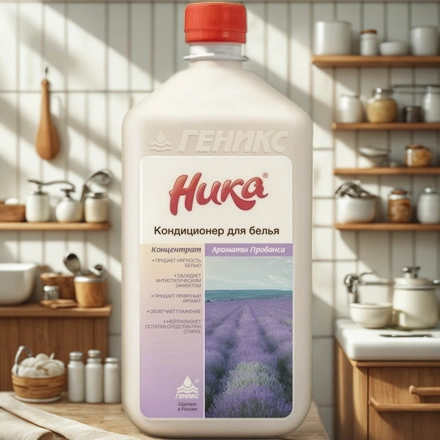 Кондиционер для белья 1,0 л «Ника» Ароматы Прованса (1/12 шт.) — интерьер, вид №1