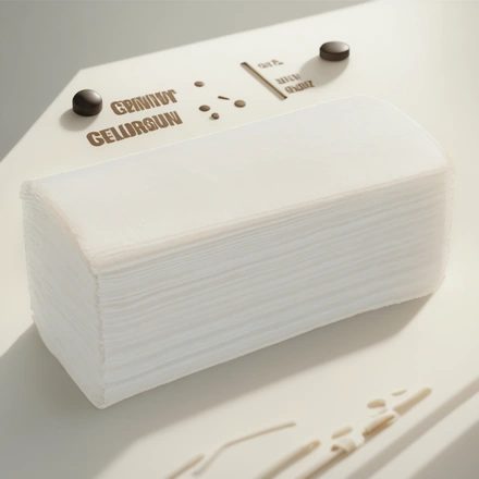 Полотенца бумажные V-сложение 1сл. (200 л.) М-25 (ПАКЕТ) Форест (15 пачек) — инфографика, вид №1