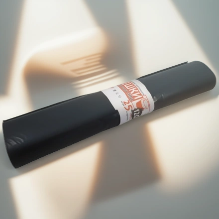 Мешок д/мусора ПВД 120 л (25 шт.) рулон Лидер ЭКОНОМ красная этикетка (1/10 шт.) — инфографика, вид №1