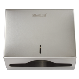 Диспенсер для полотенец LAIMA PROFESSIONAL BASIC (H2) Z-сложения, нержавеющая сталь, матовый, 605050