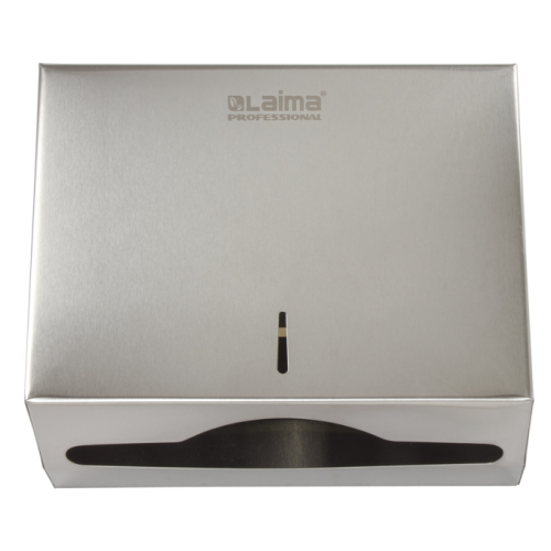 Диспенсер для полотенец LAIMA PROFESSIONAL BASIC (H2) Z-сложения, нержавеющая сталь, матовый, 605050 в Екатеринбург — Uralhoz.ru