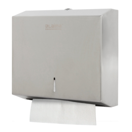Диспенсер для полотенец LAIMA PROFESSIONAL BASIC (H2) Z-сложения, нержавеющая сталь, матовый, 605050