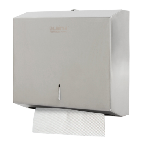 Диспенсер для полотенец LAIMA PROFESSIONAL BASIC (H2) Z-сложения, нержавеющая сталь, матовый, 605050 в Екатеринбург — Uralhoz.ru