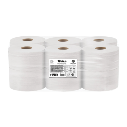 Бумага туалетная 200 м, VEIRO Professional (Система T2), КОМПЛЕКТ 12 шт, Comfort, 2-слойная, T203