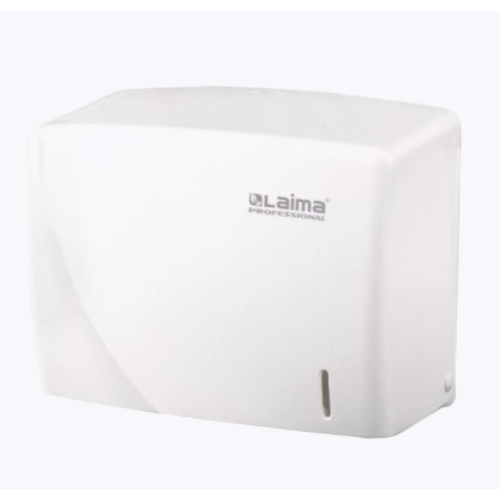 Диспенсер для полотенец Z / V-сложения белый LAIMA PROFESSIONAL ORIGINAL (1/8 шт.) 605759 в Екатеринбург — Uralhoz.ru
