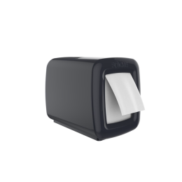 Диспенсер для салфеток настольный N2 с боковой подачей ЧЕРНЫЙ Focus (1/12 шт.) 8076288