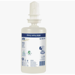 Картридж с жидким мылом-пеной одноразовый TORK (Система S4) Advanced, мягкое, 1 л, 520501